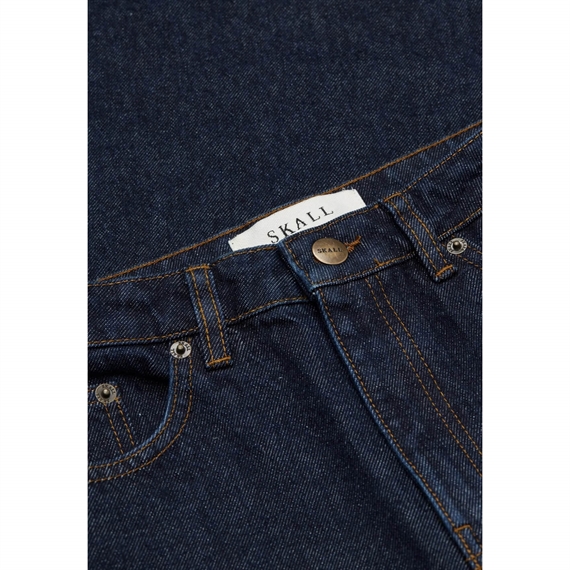 Skall Studio Willow Wide Jeans, Indigo Blue